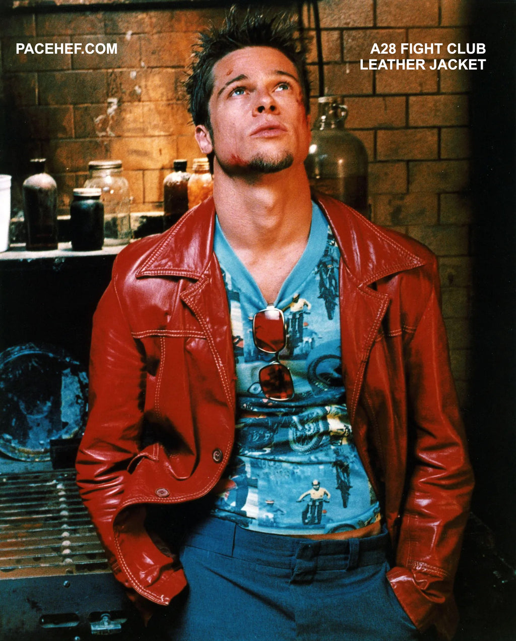 FIGHT CLUB LEATHER JACKET