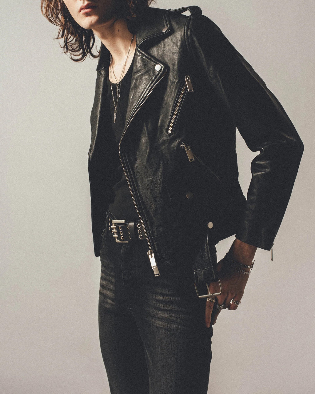 RIDER'S LEATHER JACKET