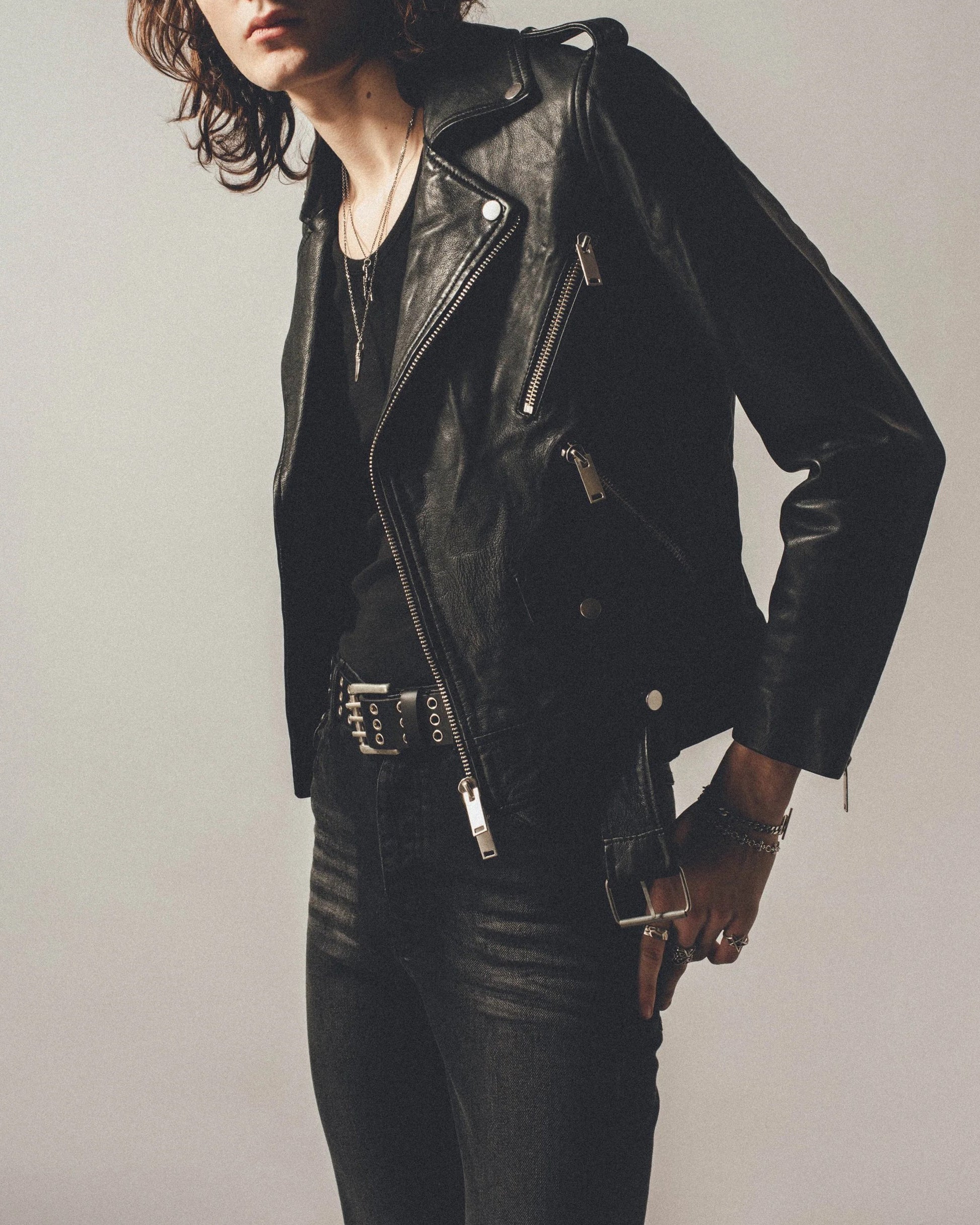 RIDER'S LEATHER JACKET