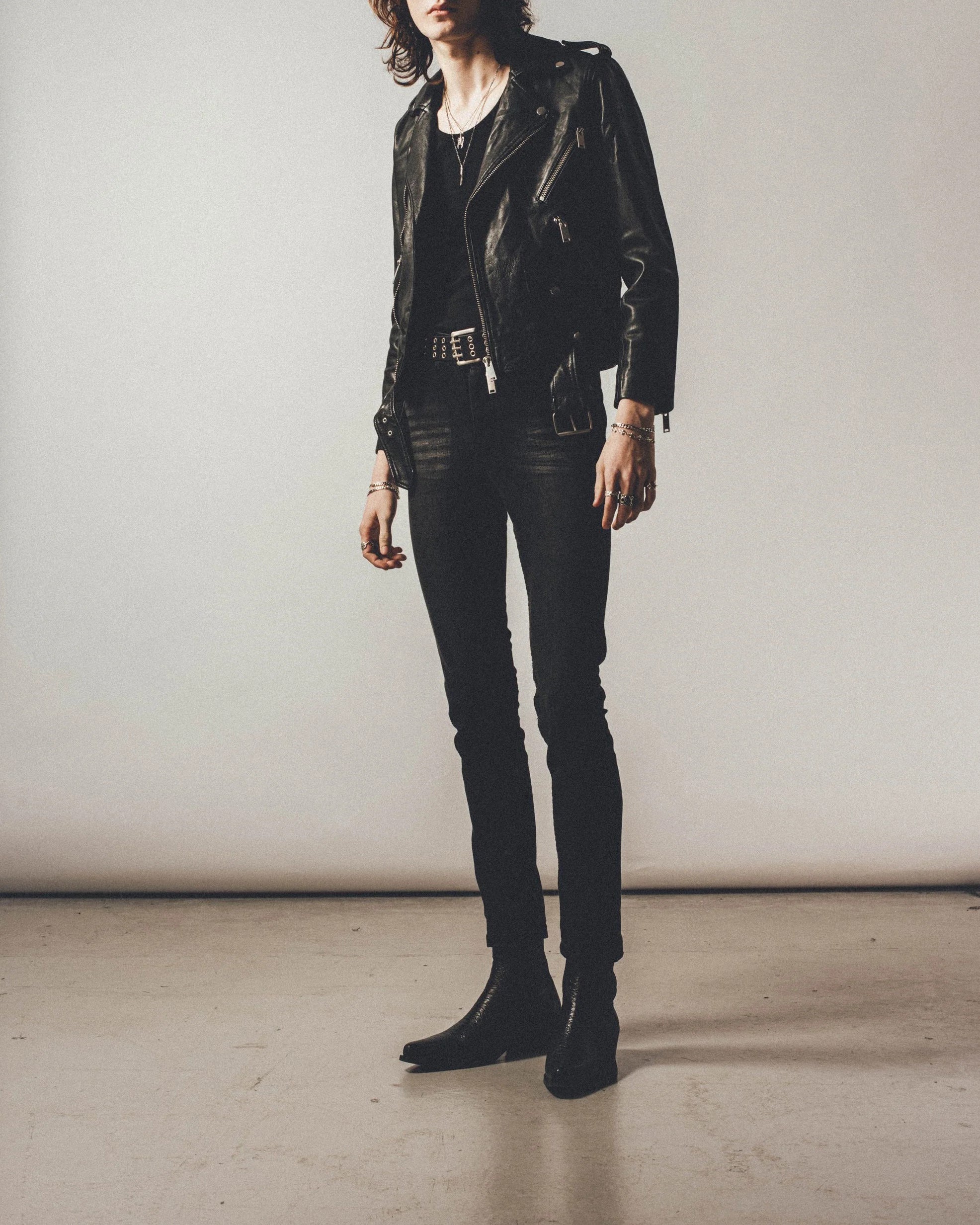 RIDER'S LEATHER JACKET