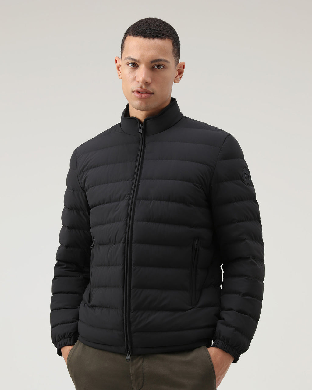 BLACK PUFFER JACKET
