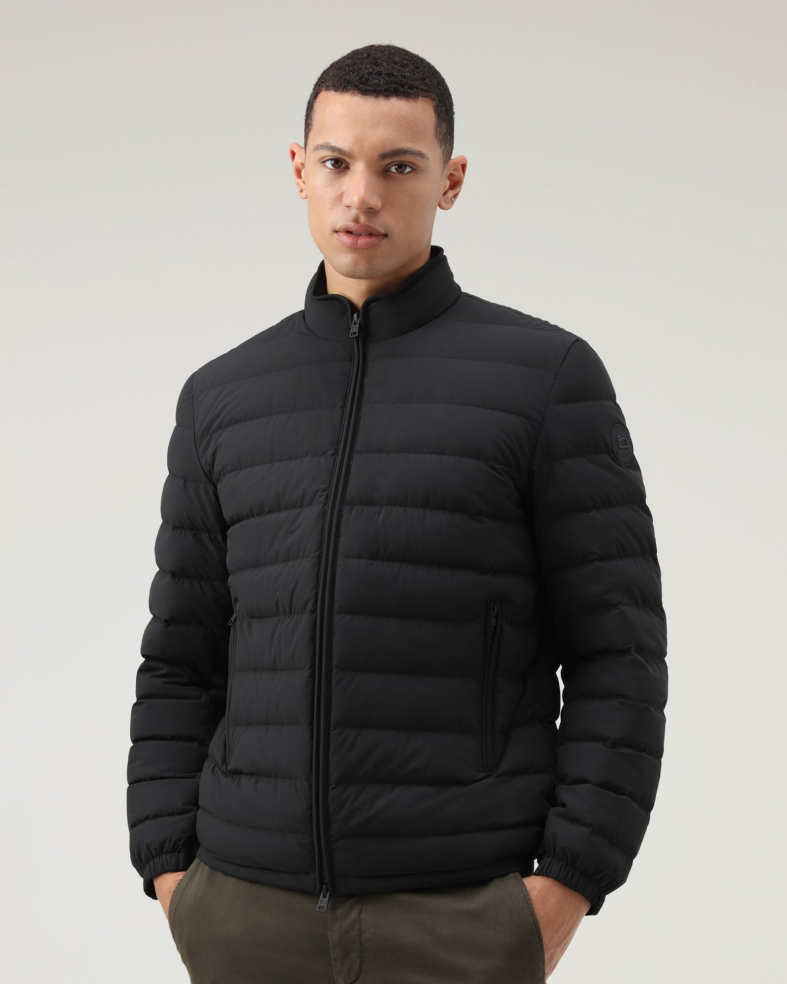 BLACK PUFFER JACKET