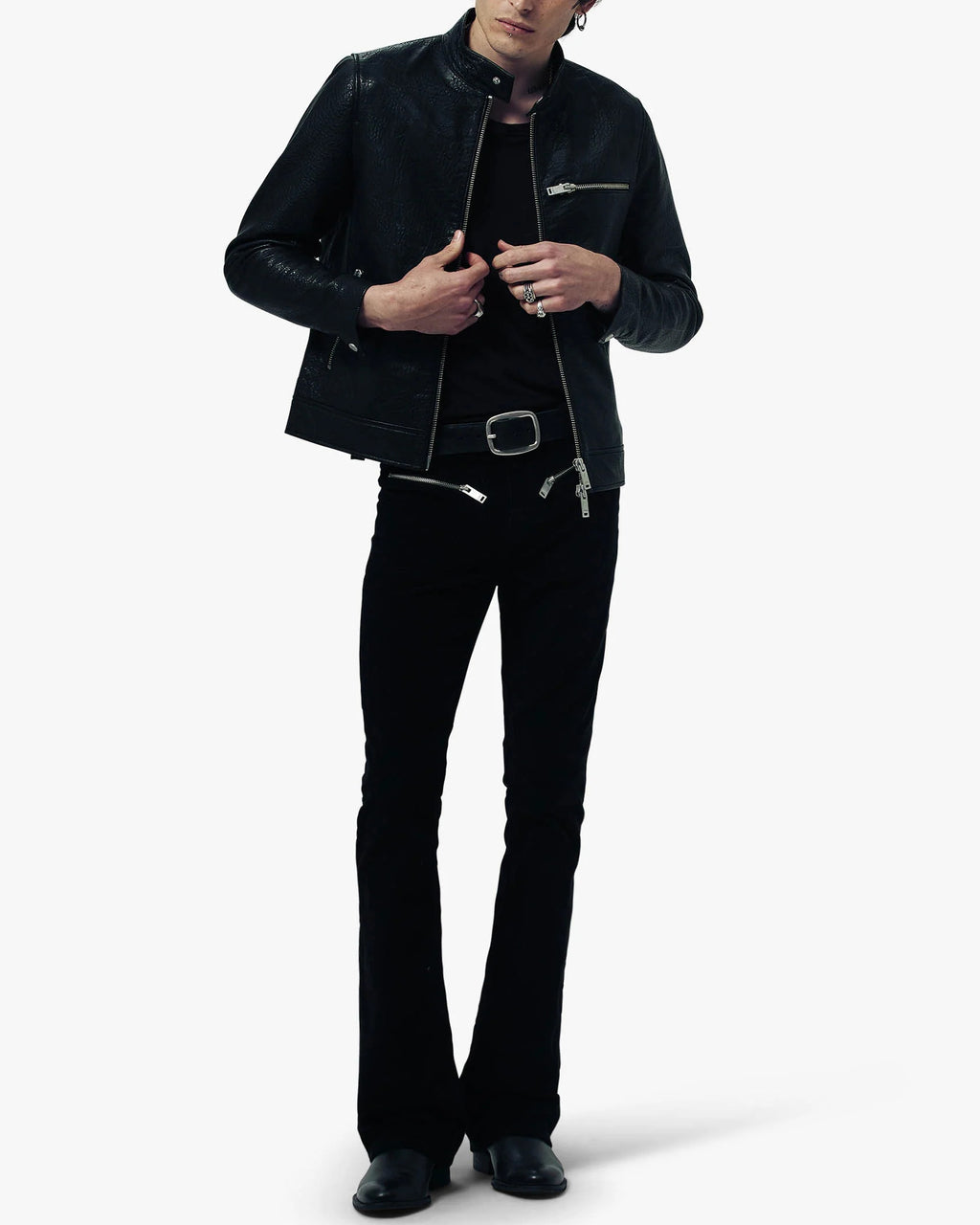 RACER LEATHER JACKET