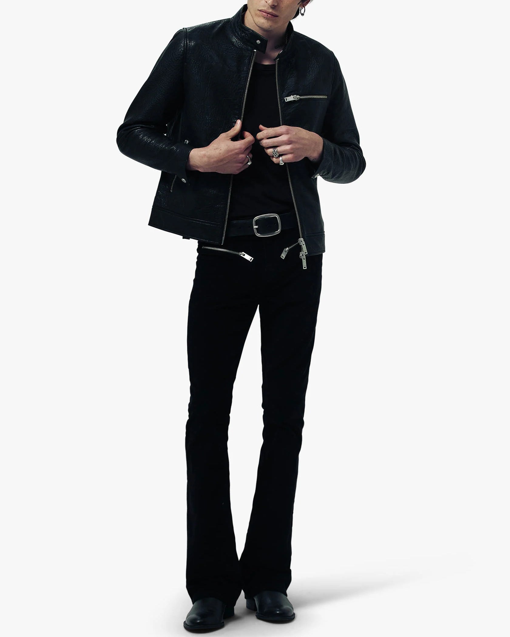 RACER LEATHER JACKET