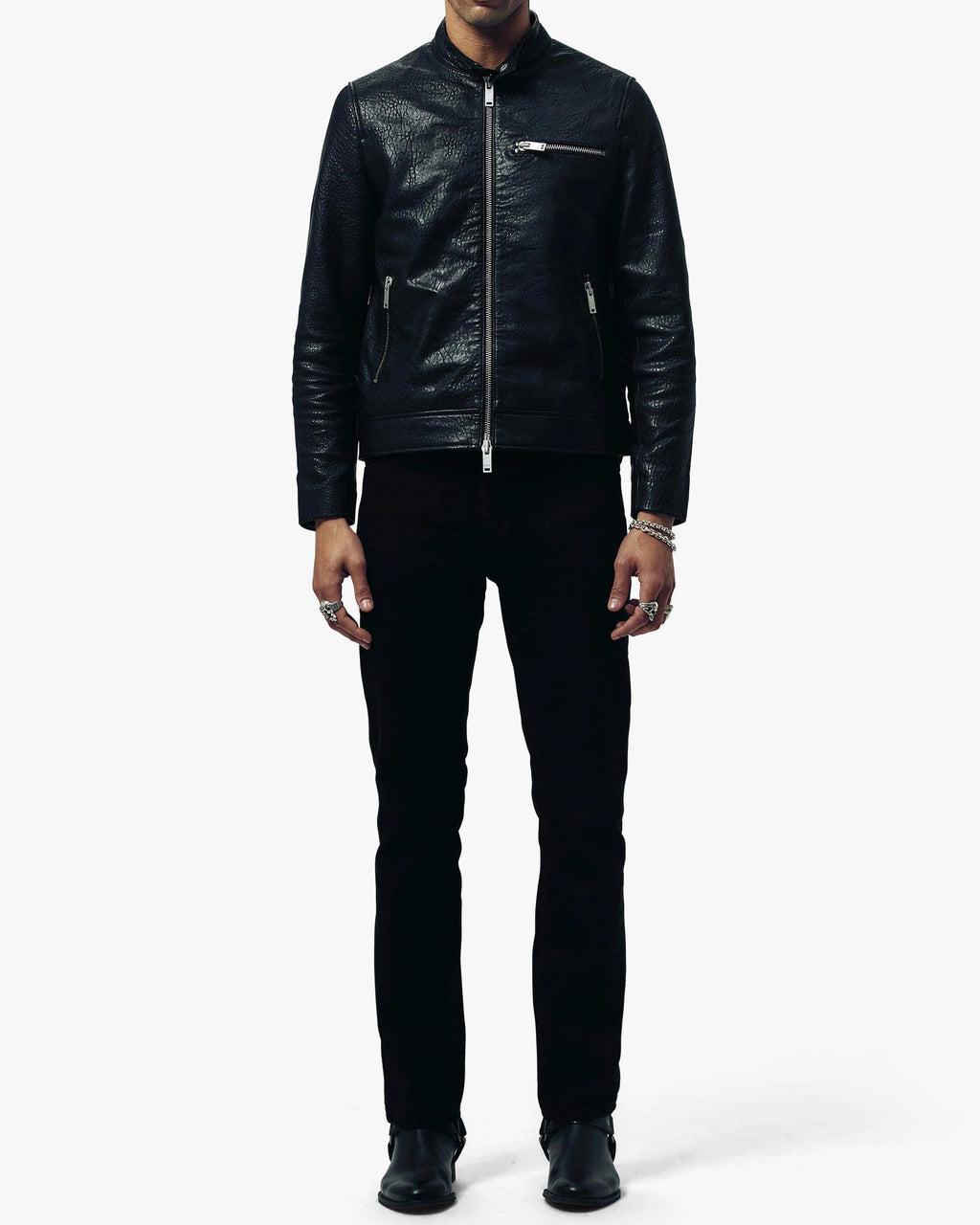 RACER LEATHER JACKET