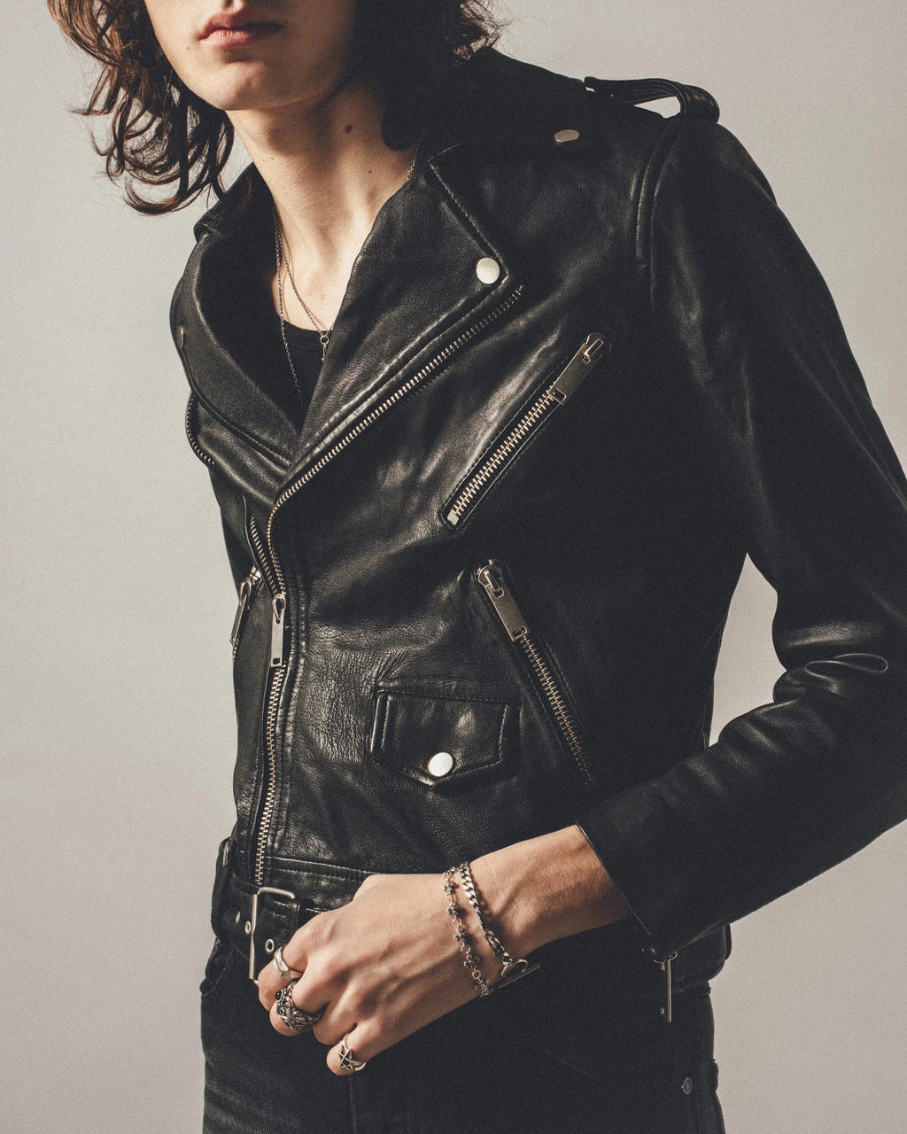 RIDER'S LEATHER JACKET