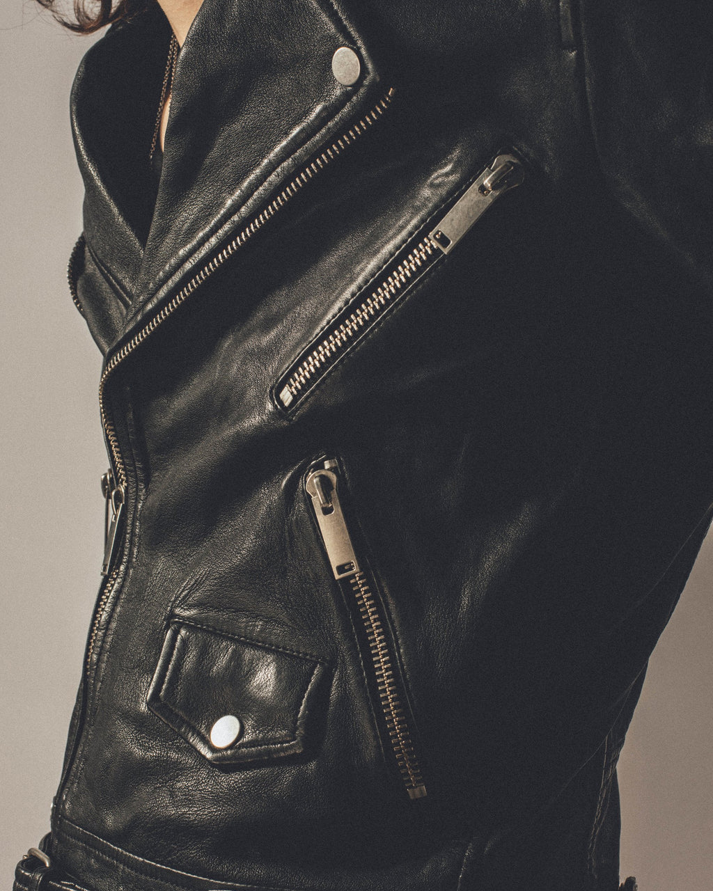 RIDER'S LEATHER JACKET